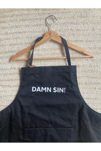 Apron (Black) - Damn Sin